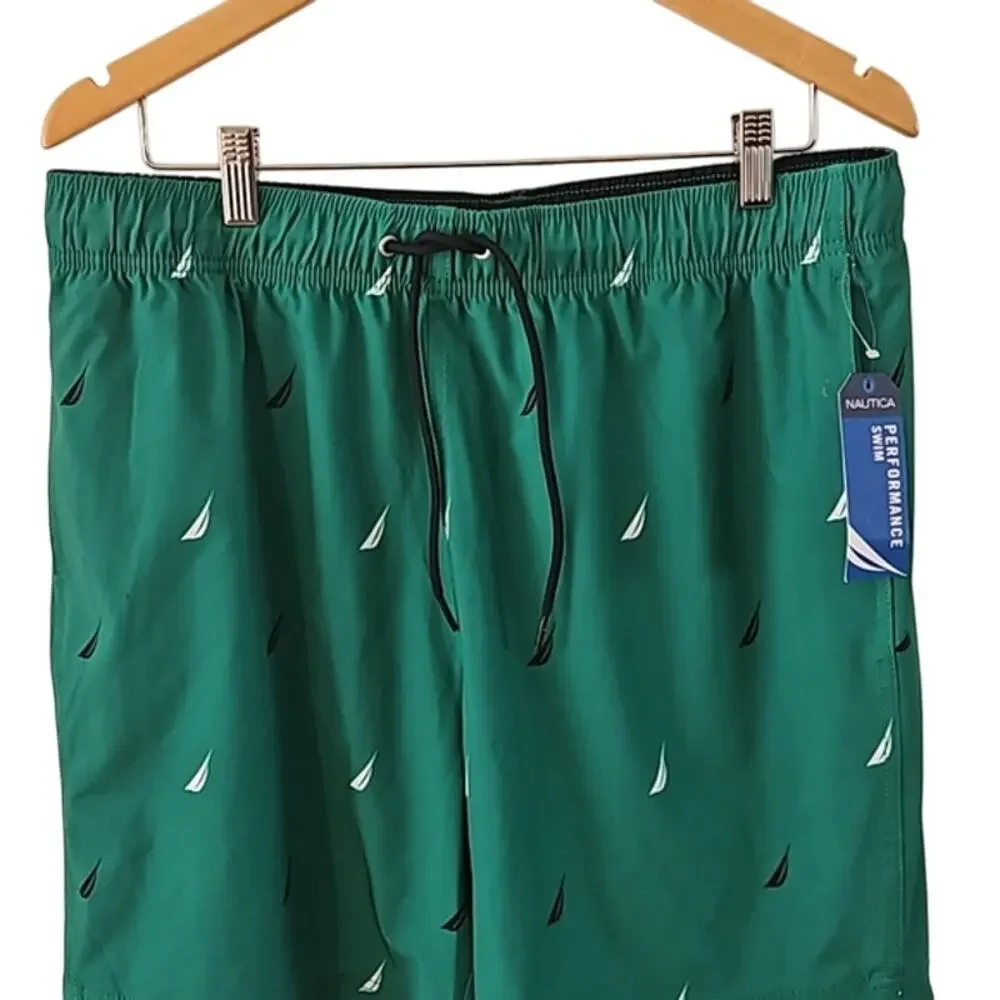 Nautica Men's Quick-Dry Multi-Logo 8